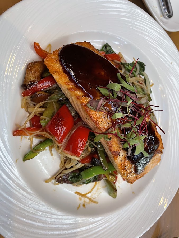 Salmon at Jacks Monterey